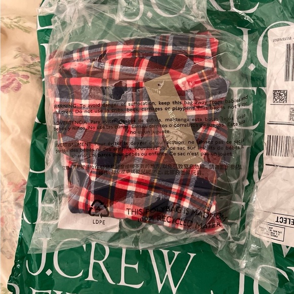 J.Crew XS Plaid Turtleneck New Tags NWT - Picture 3 of 7